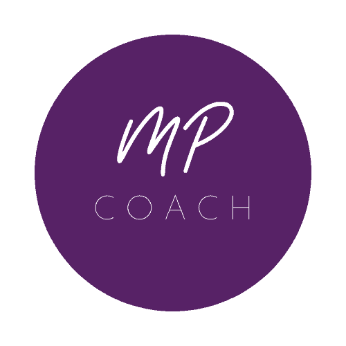 Logo rond miss purple coach