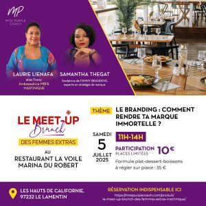 Le Meet-up Brunch des Femmes Extras Martinique